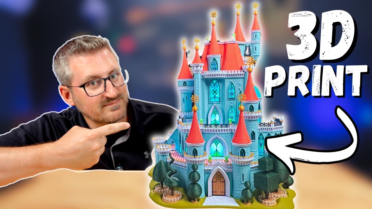 3D Printing an Epic Castle - YouTube