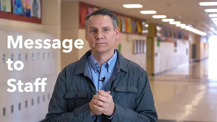 Special Announcement to Staff from Superintendent Mike Scott, March 31, 2020