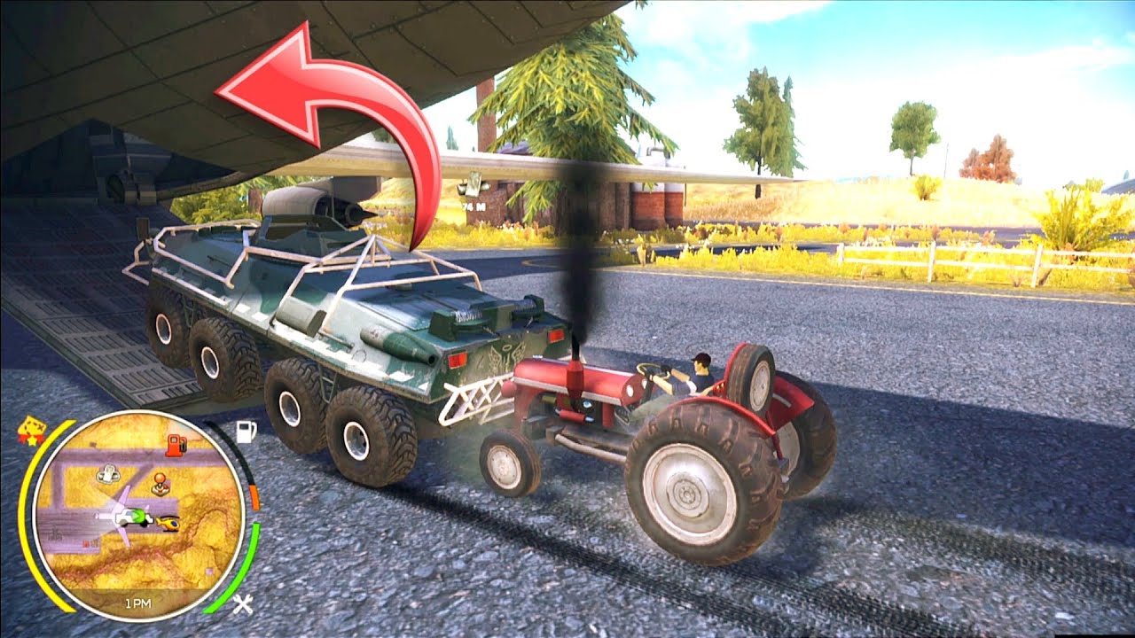 Tractor Loads The Tank Peacemaker On Cargo Plane | Off The Road Unleashed Nintendo Switch Gameplay