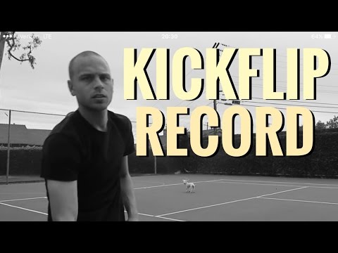 100 KICKFLIPS IN A ROW! *Consecutive FAIL* - 100 KICKFLIPS IN A ROW! *Consecutive FAIL*