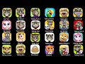 Talking Tom,My Tom 2,Talking Ben,Talking Angela,Talking Parrot,Talking Juan,Talking Ginger 2,Roblox