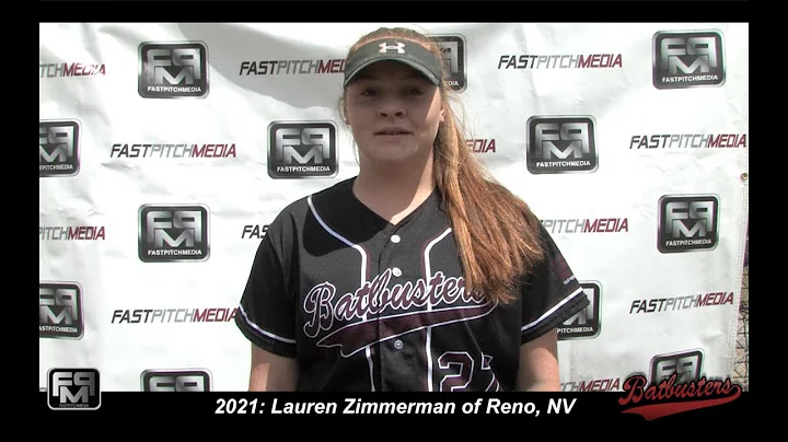 2021 Lauren Zimmerman Third and First Base Softbal...