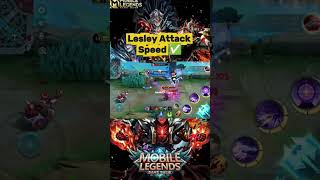 Lesley full attack speed build ✅