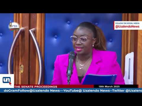 Senator Orwoba Breaks Into Tears, Walks Out of Senate After She Failed to Apologize Formally