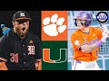 #3 Clemson vs Miami Highlights (INCREDIBLE!) | 2024 College Baseball Highlights