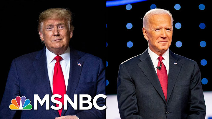 NBC News / WSJ Poll: Biden Leads Trump By 11 Points | MTP Daily | MSNBC