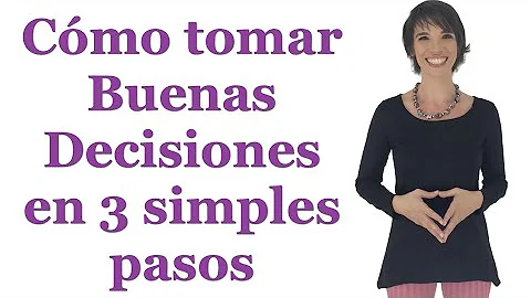 ¿Cómo se toman buenas decisiones en el trabajo?