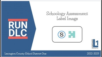 Schoology Assessment  Label Image Question