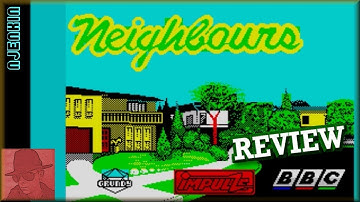 Neighbours - on the ZX Spectrum 48K !! with Commentary