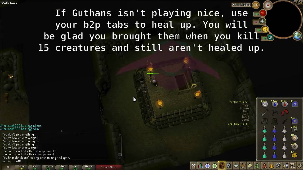 Barrows Guide Salamander + Sidestep 10 chests per hour YouTube