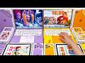 ✨Paper DIY✨ZOOTOPIA x KPOP DEMON HUNTERS Blind Bag | Huntrix vs Nick & Judy | Iphone, Macbook, IPad