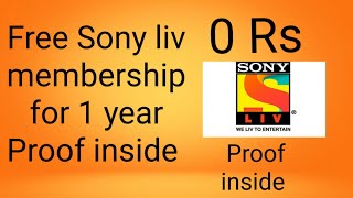 Trick 1 :- How to get sony liv premium membership for free!! (0rs me proof ke Saath) screenshot 2