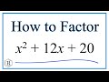 Factoring Quadratic Equations and Verification