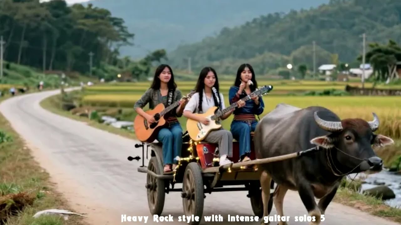 Heavy Rock style with intense guitar solos 5  ดวงจันทร์  ตะวันทอง ไม่ติดลิขสิทธิ์์