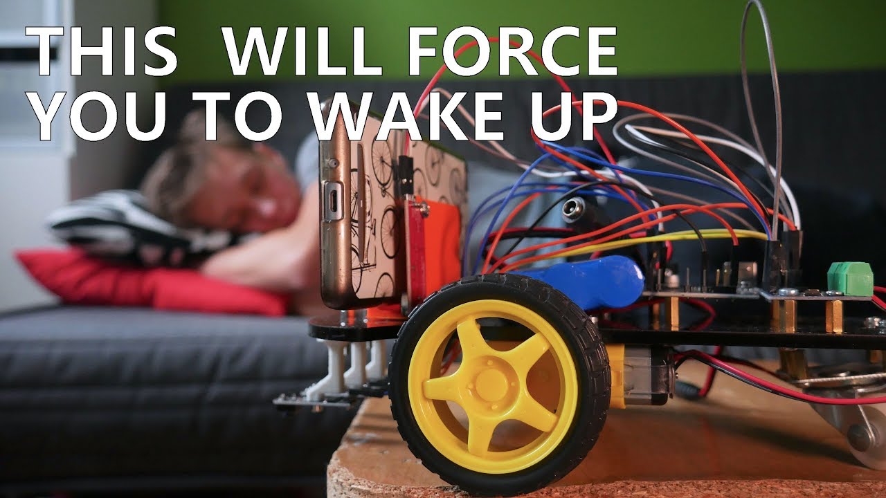 This Robot Will Force You To Wake Up