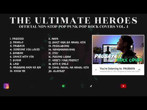 The Ultimate Heroes NONSTOP Pop Punk/Pop Rock Covers Vol. 4 (Official Playlist)