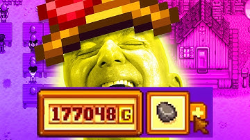 ONE MILLION Gold Challenge in Stardew Valley