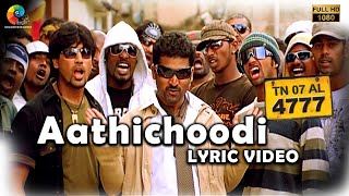 Aathichoodi  Lyric Video | TN 07 AL 4777 | Vijay Antony | ADK | Pasupathy | Ajmal | Simran