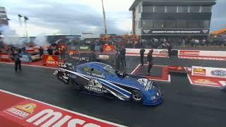 Bob Tasca III, Terry Haddock, Funny Car, Qualifying, the Mission Foods Drag Racing Series, 39th annu