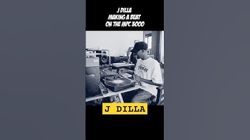 J Dilla Making a Beat on the MPC 3000 ☁️ 🎧
