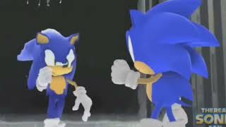 pov modern & classic sonic generations mirror deathegg cutscene #sonic