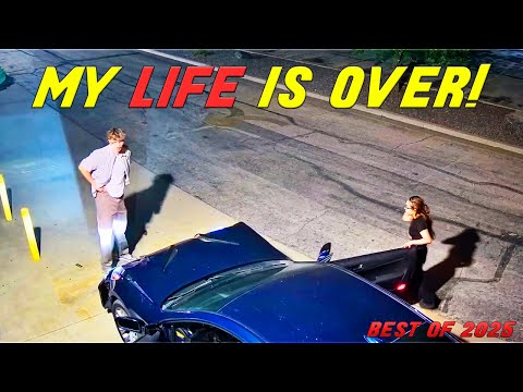 Dude Tries to Impress His GF, Crashes Then Starts Crying | BEST INSTANT KARMA MOMENTS OF 2025