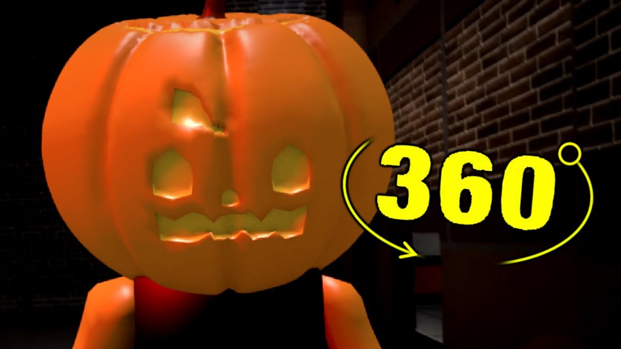 Roblox Pumpkin Piggy Jumpscare 360 Youtube - roblox pumpkin google play