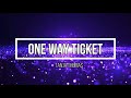 Tanja Thomas One Way Ticket Lyrics Tanja Thomas One Way Ticket Lyrics