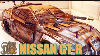 RC NISSAN MACHINE GUN GT-R (build)