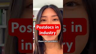Industry postdoc. Have you heard of this? #phdlife #scientist #postdoctoralresearcher