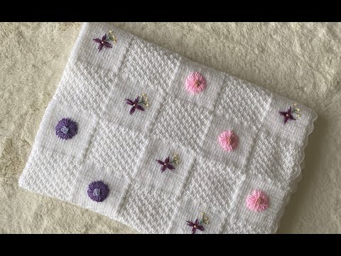 Bebek Battaniyesi Yapımı/Baby Blanket
