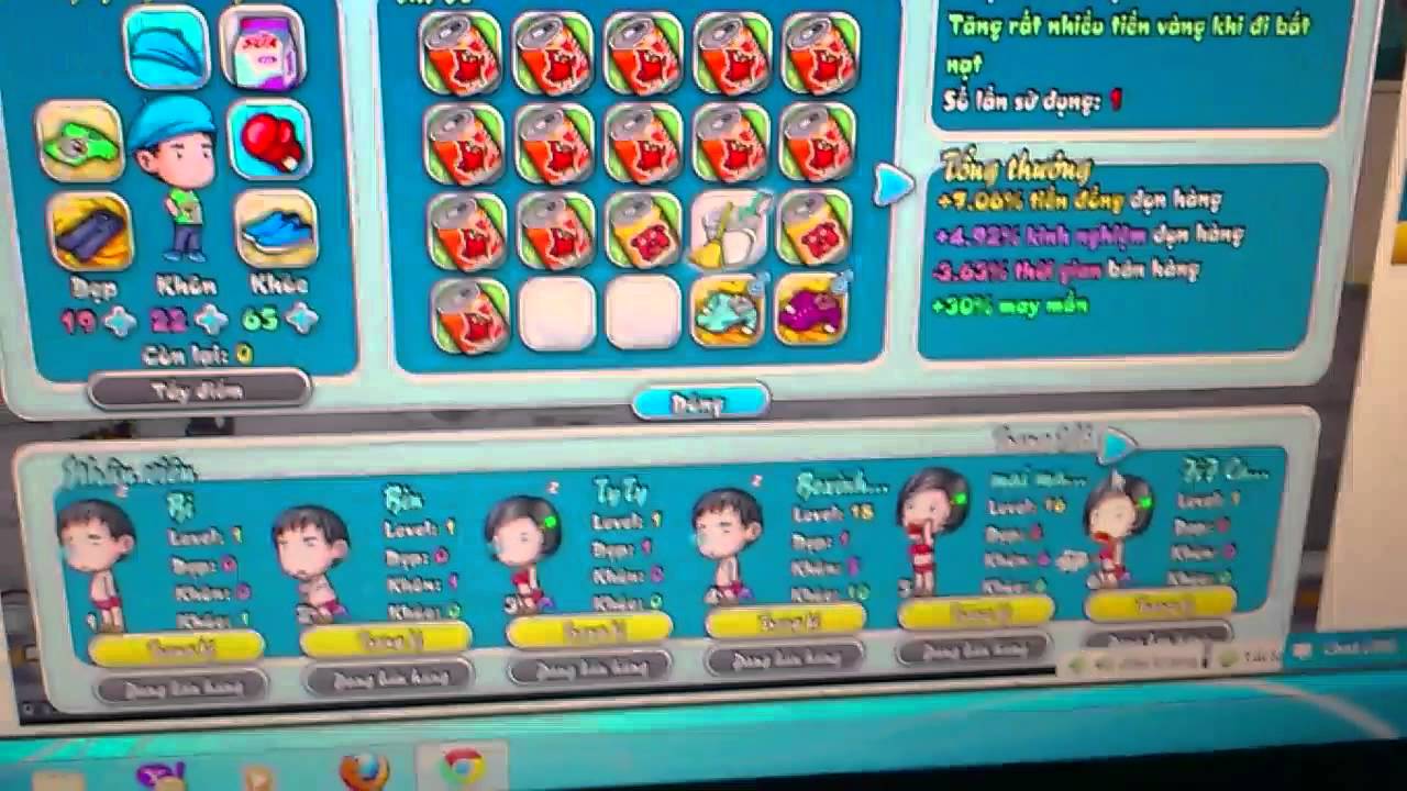 [Game Hàng ROng] Nhân viên hàng rong bị giật kinh phong :)).flv - YouTube