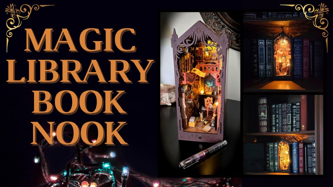 Magic Library Book Nook