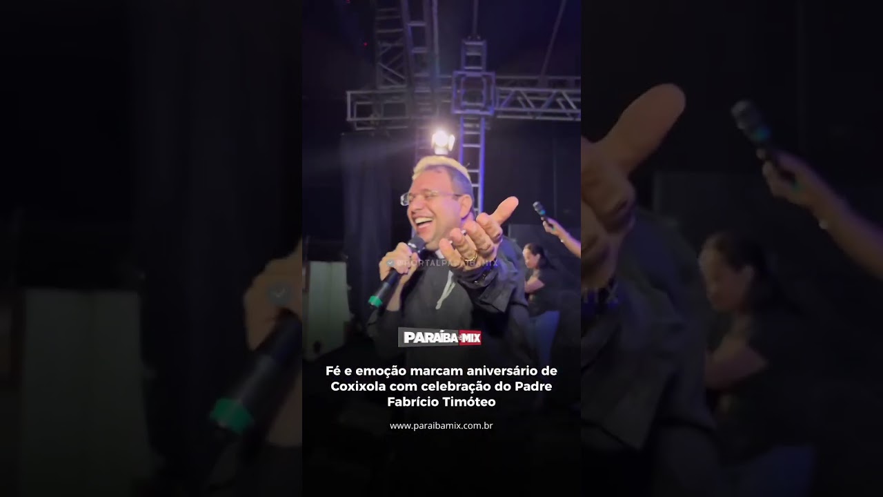 Fé e emoção marcam aniversário de Coxixola com celebração do Padre Fabrício Timóteo
