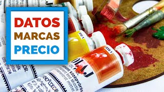 🎨 PINTAR EN ÓLEO 🎨 Marcas, precios, cualidades, ingredientes 🎨