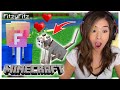 I found MY CAT in Minecraft! Fitz and Pokimane Part 4!