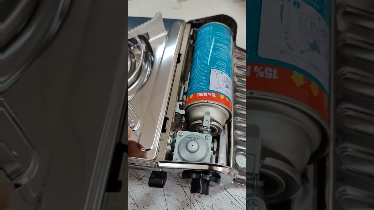 Lucky Flame เตาแก๊สกระป๋องแบบพกพา LF-90SD ระบบ Safety 2ชั้น#เตาแก๊สปิกนิก #เตาแก๊สปิคนิค #ปิคนิค