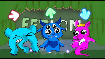 FNF Character Test | Gameplay VS Playground | Garten of Banban 4 | FNF Mods