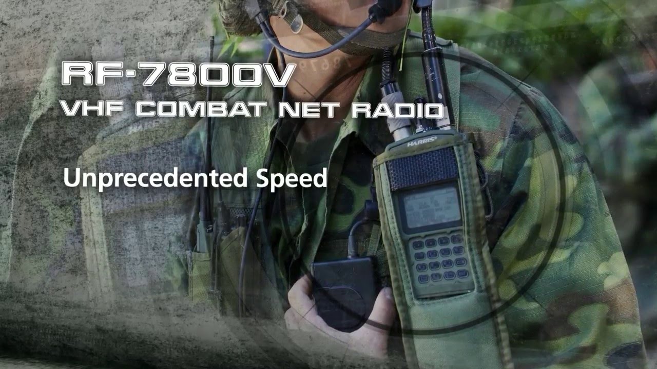 RF7800V Handheld VHF Tactical Radio YouTube