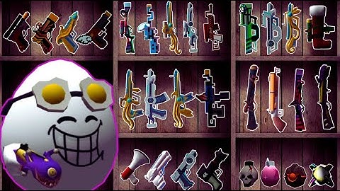 All my VIP guns!  in shell shockers pt 3