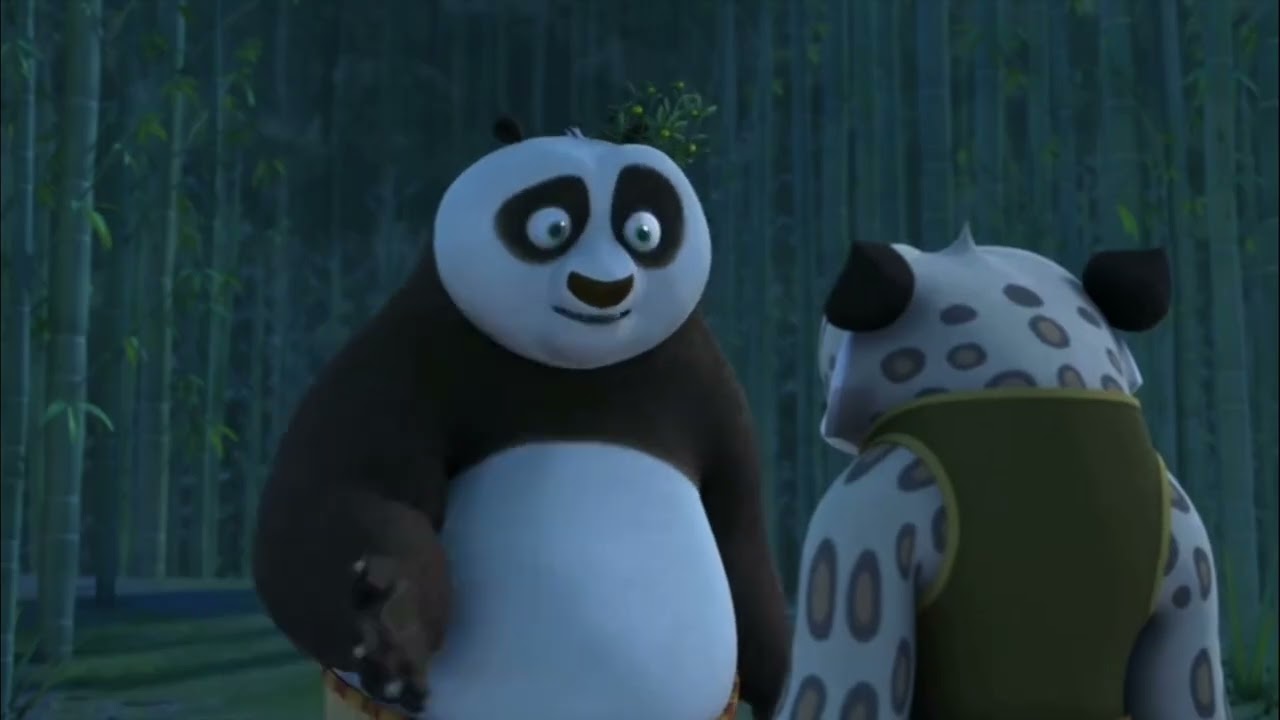 Kung Fu Panda: Legends of Awesomeness peng tells po is uncle 