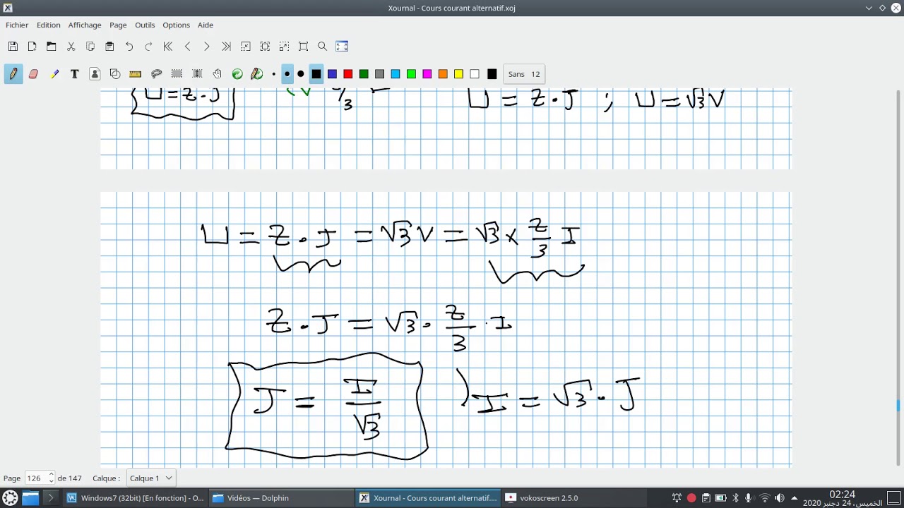 EP38# Charge triphasé équilibré en couplage triangle