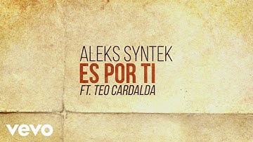 Aleks Syntek - Es por Ti (Lyric Video)