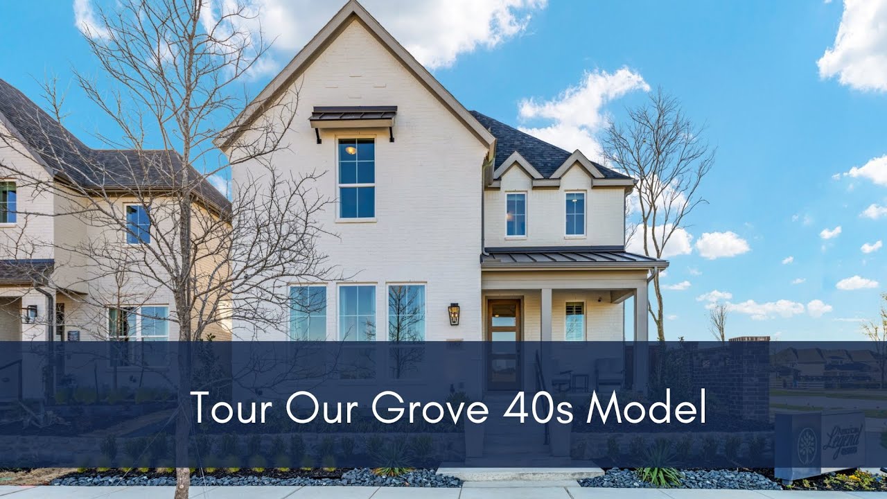 The Grove Frisco 40s American Legend Homes YouTube