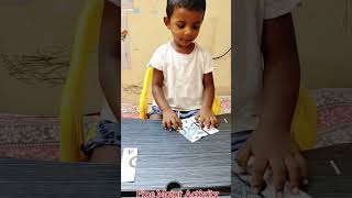 #finemotorskills #braindevelopmentactivity #shorts #viral #baby #homeschooling #kids  #poornaasarma