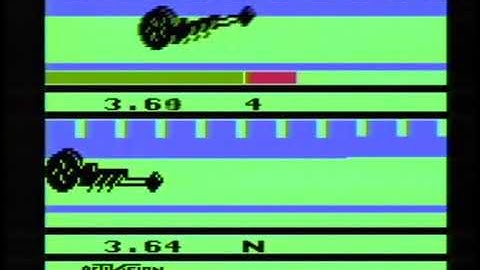 Atari 2600 Dragster - 5.81 (Former PB)