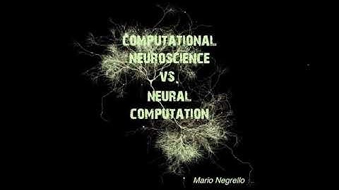 Computational Neuroscience vs Neural Computation