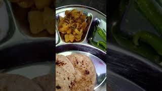 Thalishortsvideowhats in my lunch thali ?? today?