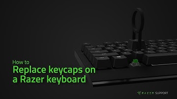 How to replace keycaps on a Razer keyboard