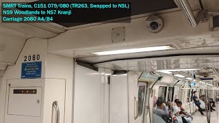 [Run on NSL via Swap] SMRT Trains  KHI C151 [079/080] [Woodlands → Kranji]